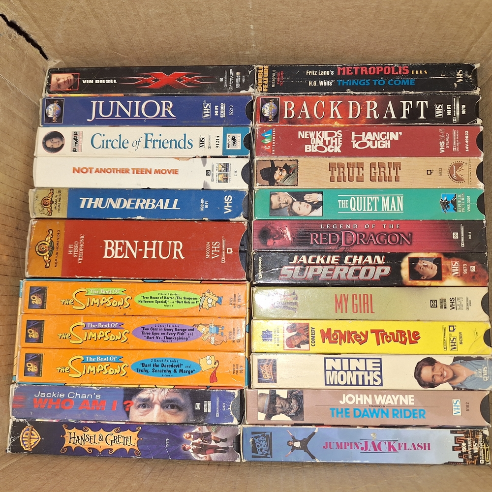 Classic Movie VHS Collection